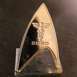 STARFLEET Medical 2020 Comm Badge